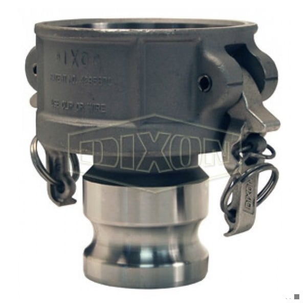 Boss-Lock Type DA Cam and Groove Reducing Coupler, 4 x 3 in Nominal, Coupler x Adapter End Style, D